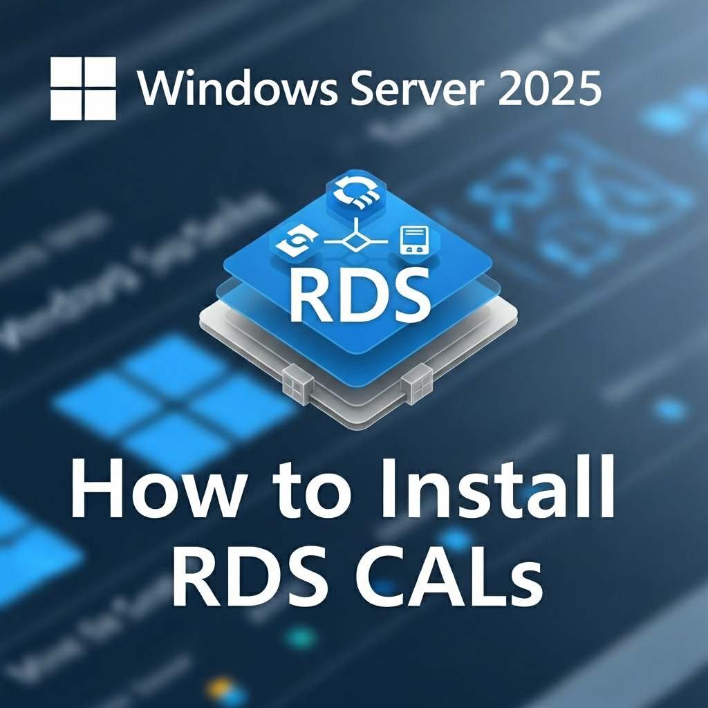 How to install Remote Desktop Services CALs on Windows Server 2025