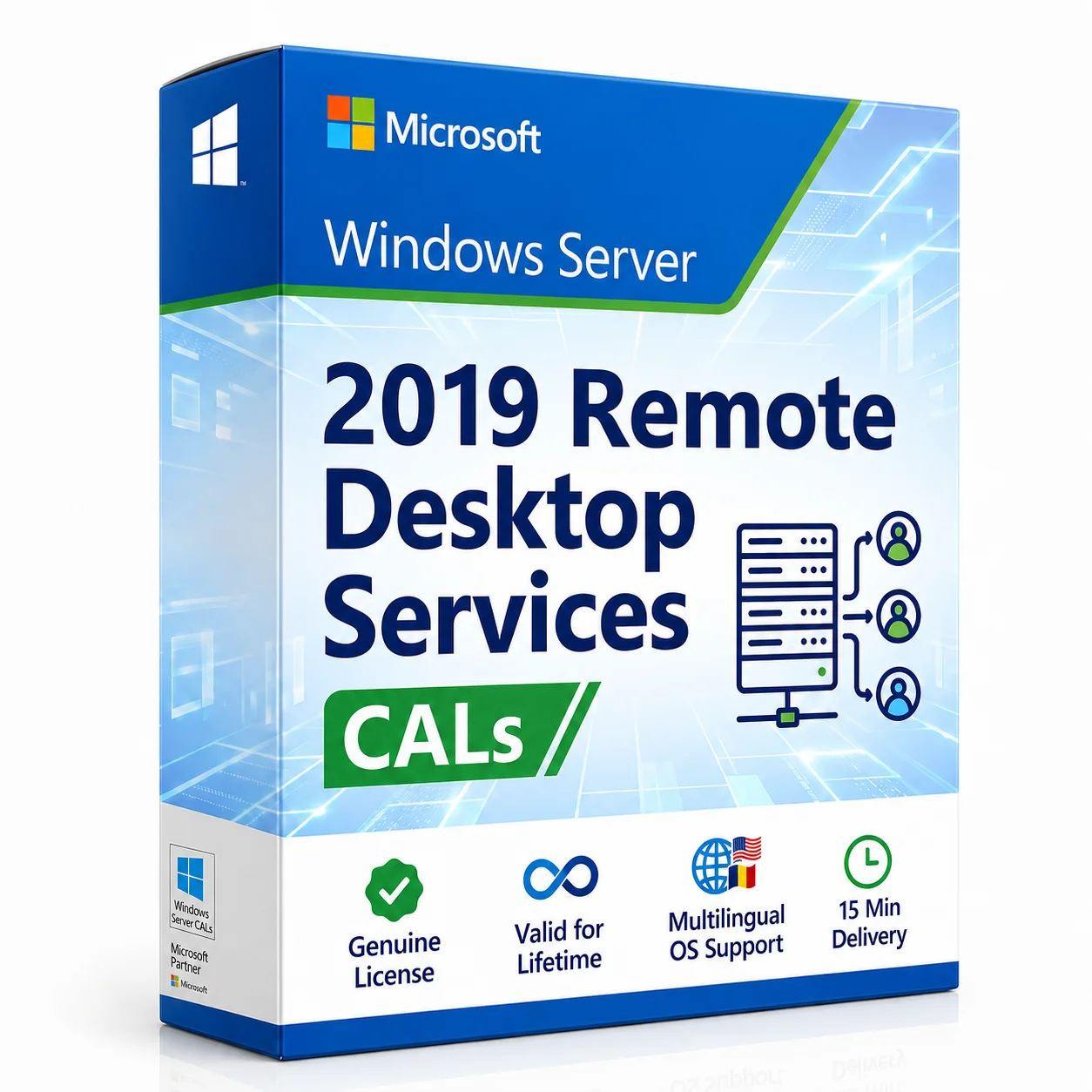 Windows Server 2019 Remote Desktop Services (RDS) CALs